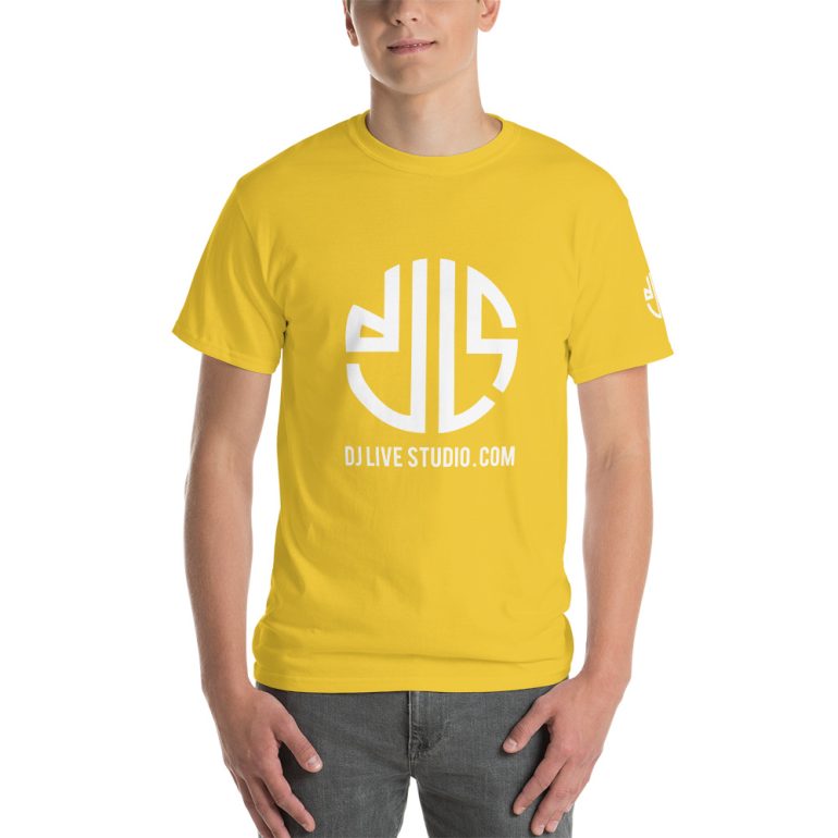 Short Sleeve T-Shirt with DJLS logo front and sleeve - Image 37