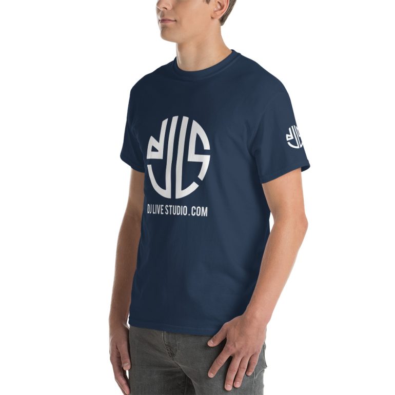 Short Sleeve T-Shirt with DJLS logo front and sleeve - Image 15