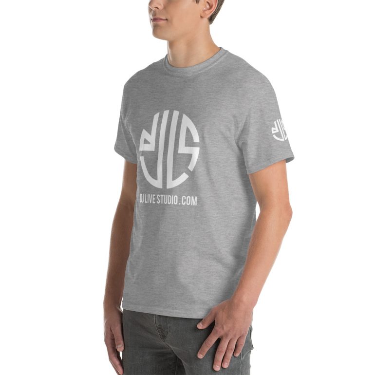 Short Sleeve T-Shirt with DJLS logo front and sleeve - Image 18