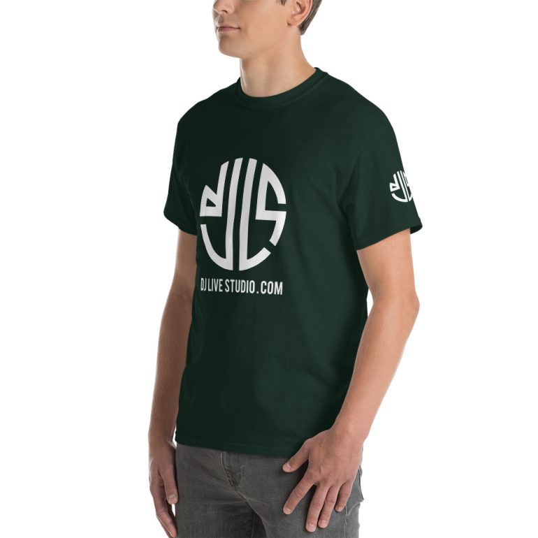 Short Sleeve T-Shirt with DJLS logo front and sleeve - Image 4