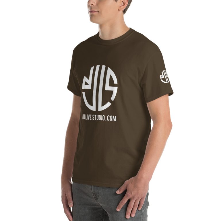 Short Sleeve T-Shirt with DJLS logo front and sleeve - Image 7