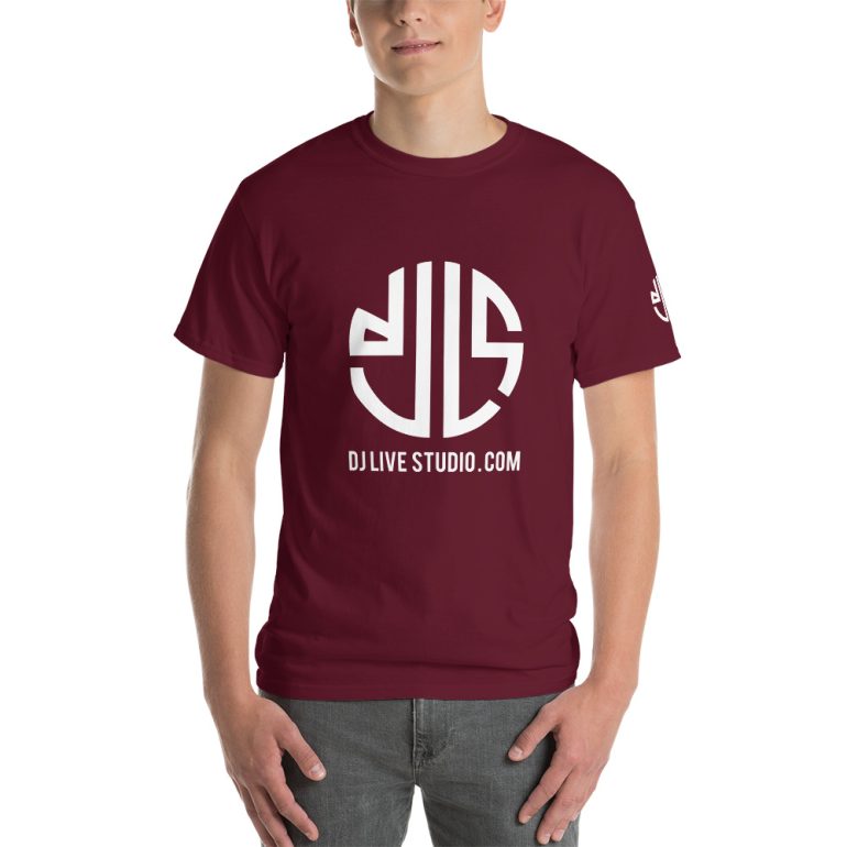 Short Sleeve T-Shirt with DJLS logo front and sleeve - Image 25