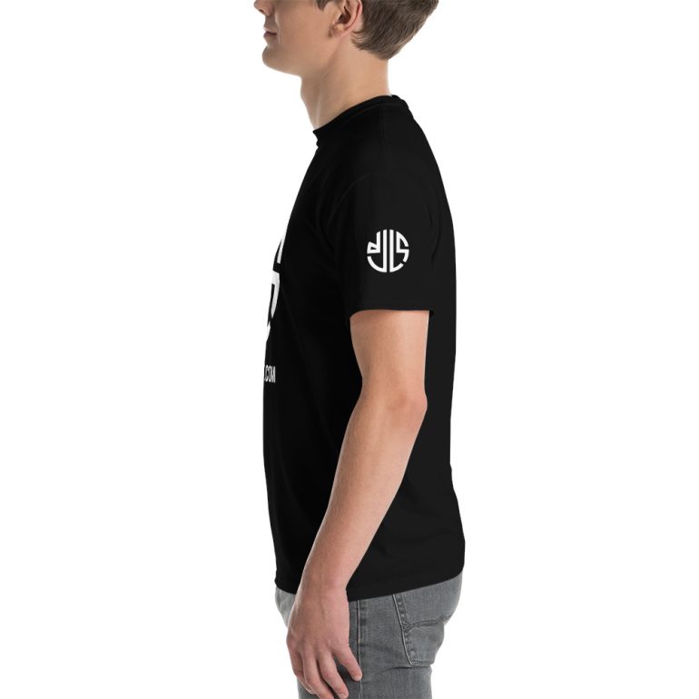 Short Sleeve T-Shirt with DJLS logo front and sleeve - Image 8