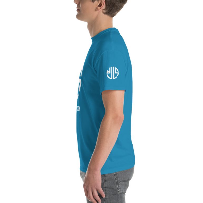 Short Sleeve T-Shirt with DJLS logo front and sleeve - Image 35