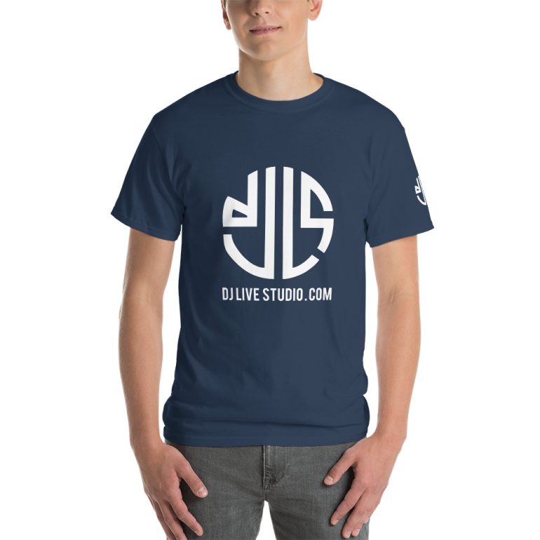 Short Sleeve T-Shirt with DJLS logo front and sleeve - Image 13