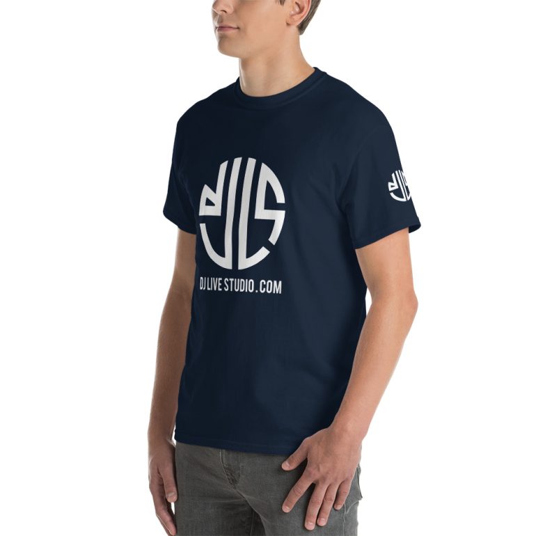 Short Sleeve T-Shirt with DJLS logo front and sleeve - Image 12