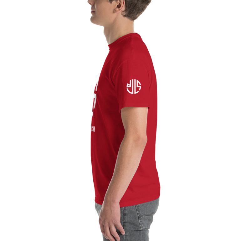 Short Sleeve T-Shirt with DJLS logo front and sleeve - Image 44