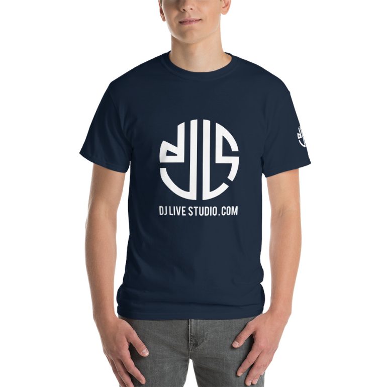 Short Sleeve T-Shirt with DJLS logo front and sleeve - Image 10