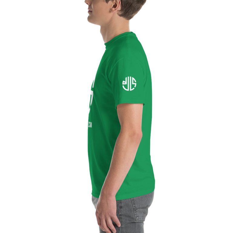 Short Sleeve T-Shirt with DJLS logo front and sleeve - Image 20