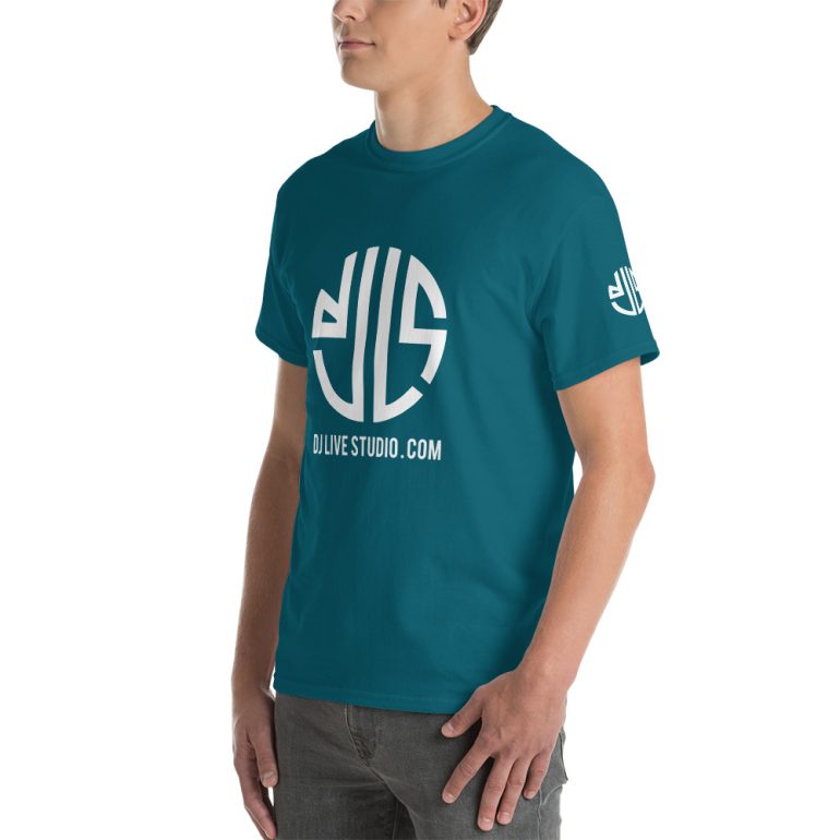 Short Sleeve T-Shirt with DJLS logo front and sleeve - Image 30