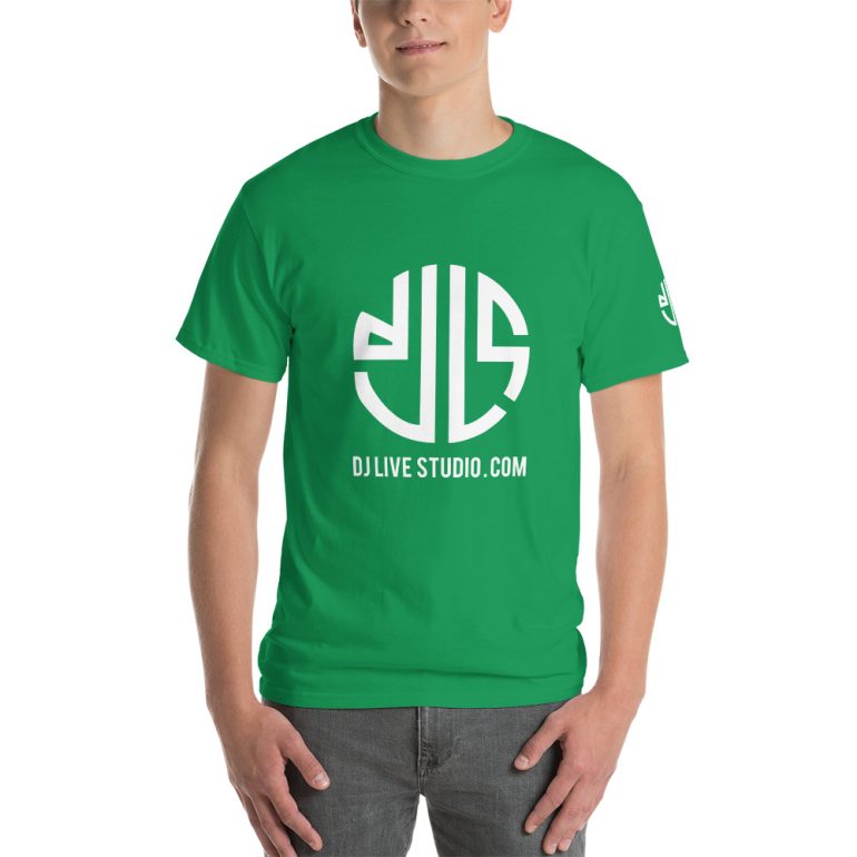 Short Sleeve T-Shirt with DJLS logo front and sleeve - Image 19