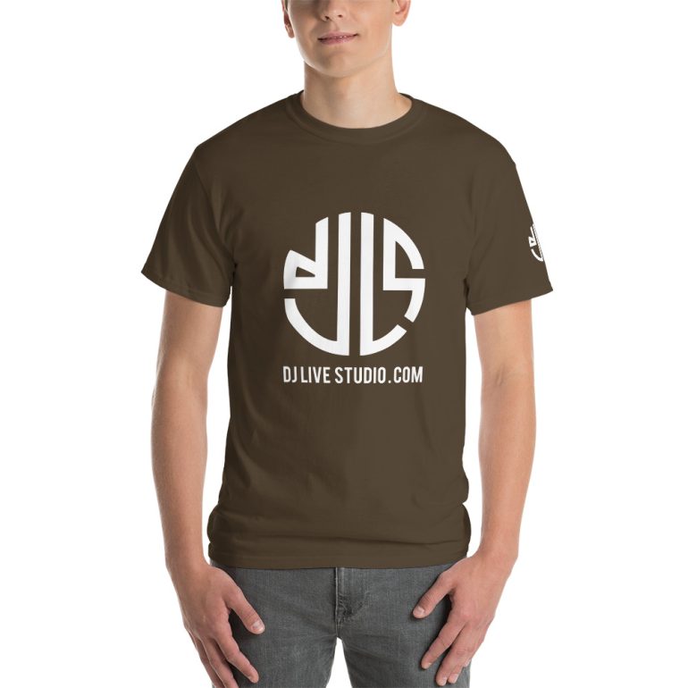 Short Sleeve T-Shirt with DJLS logo front and sleeve - Image 5