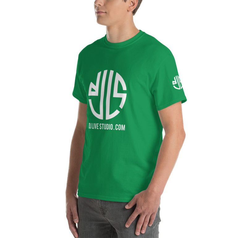 Short Sleeve T-Shirt with DJLS logo front and sleeve - Image 21