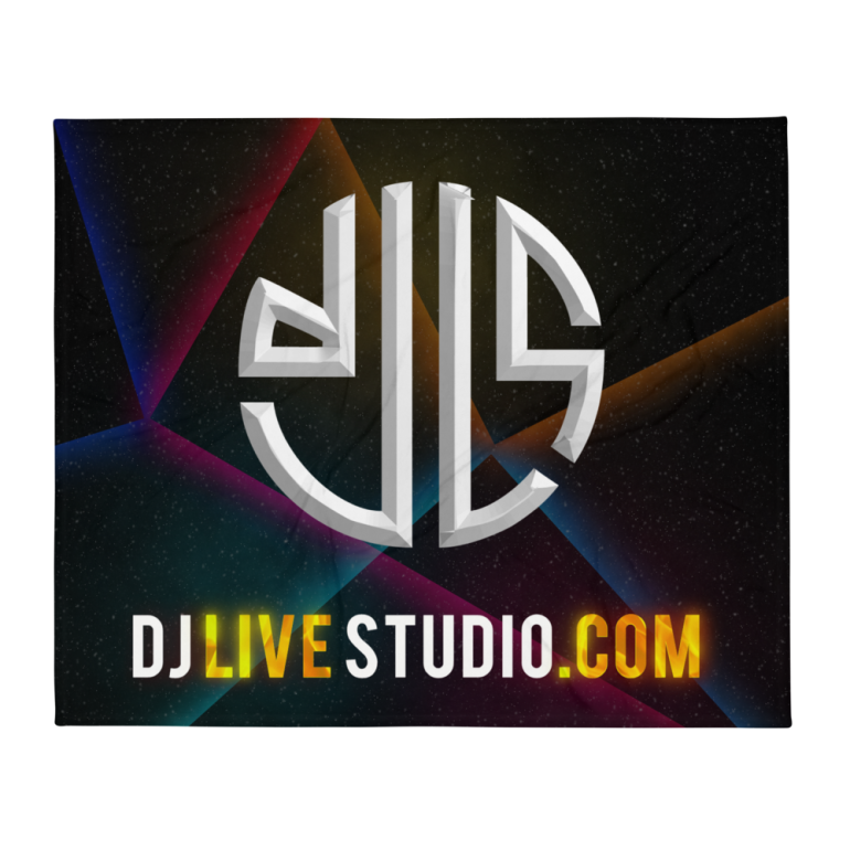 DJ Live Studio Throw Blanket