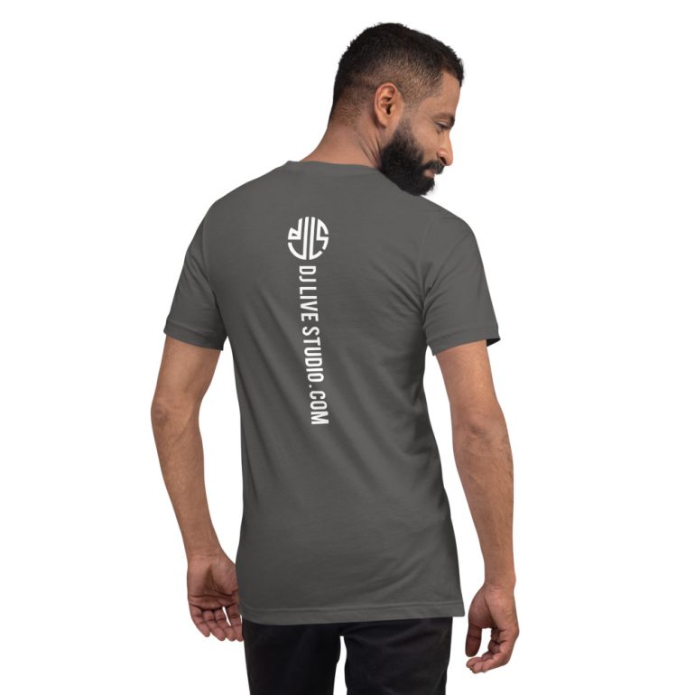 One Lap to Live with DJLS logo in back Short-sleeve unisex t-shirt - Image 20