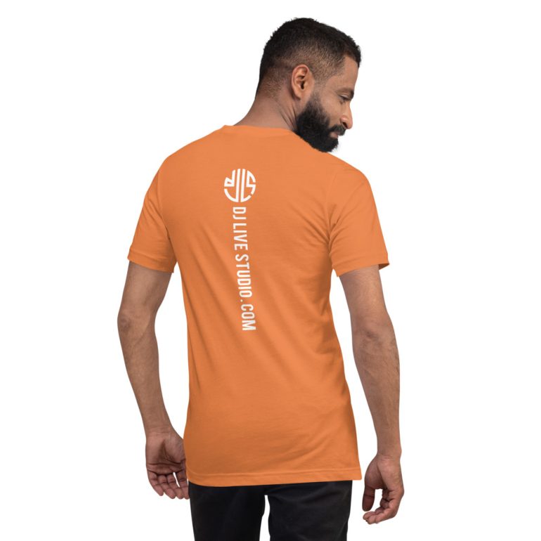 One Lap to Live with DJLS logo in back Short-sleeve unisex t-shirt - Image 36