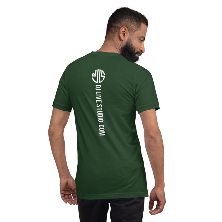 One Lap to Live with DJLS logo in back Short-sleeve unisex t-shirt - Image 14