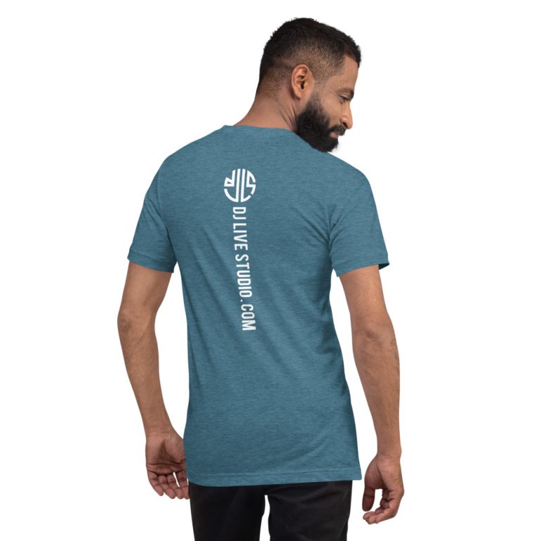 One Lap to Live with DJLS logo in back Short-sleeve unisex t-shirt - Image 24