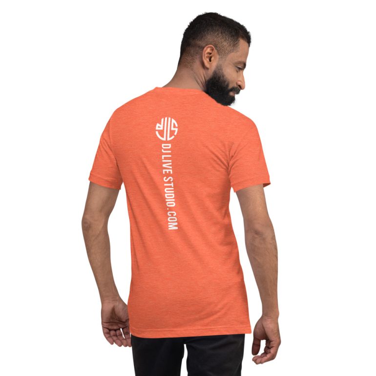 One Lap to Live with DJLS logo in back Short-sleeve unisex t-shirt - Image 34