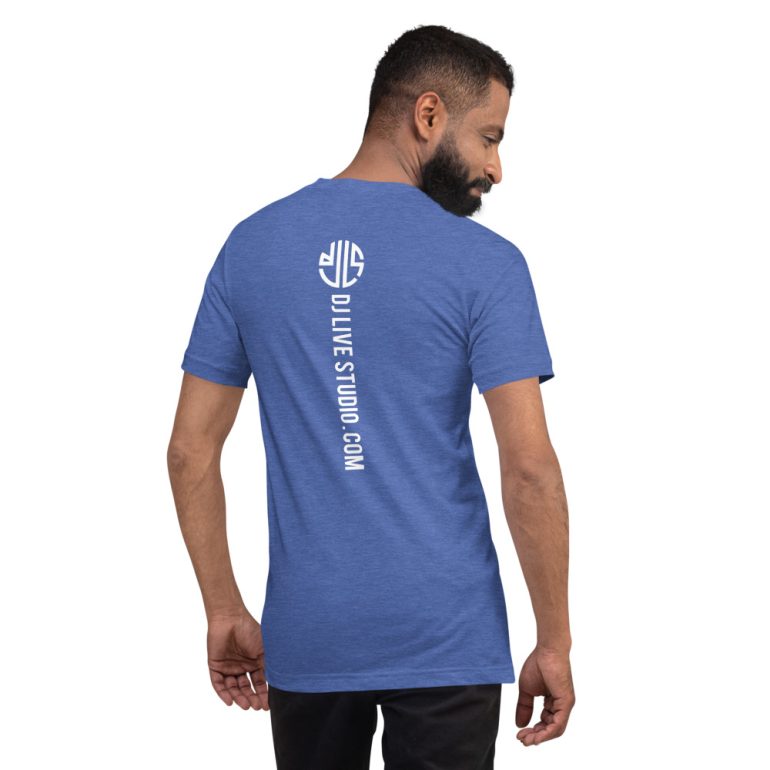 One Lap to Live with DJLS logo in back Short-sleeve unisex t-shirt - Image 26