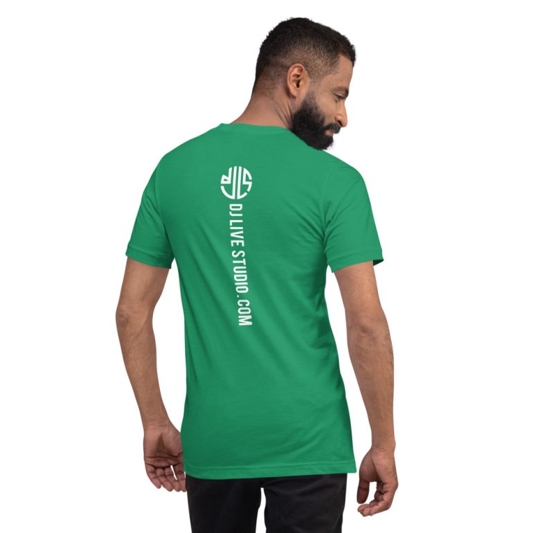 One Lap to Live with DJLS logo in back Short-sleeve unisex t-shirt - Image 30