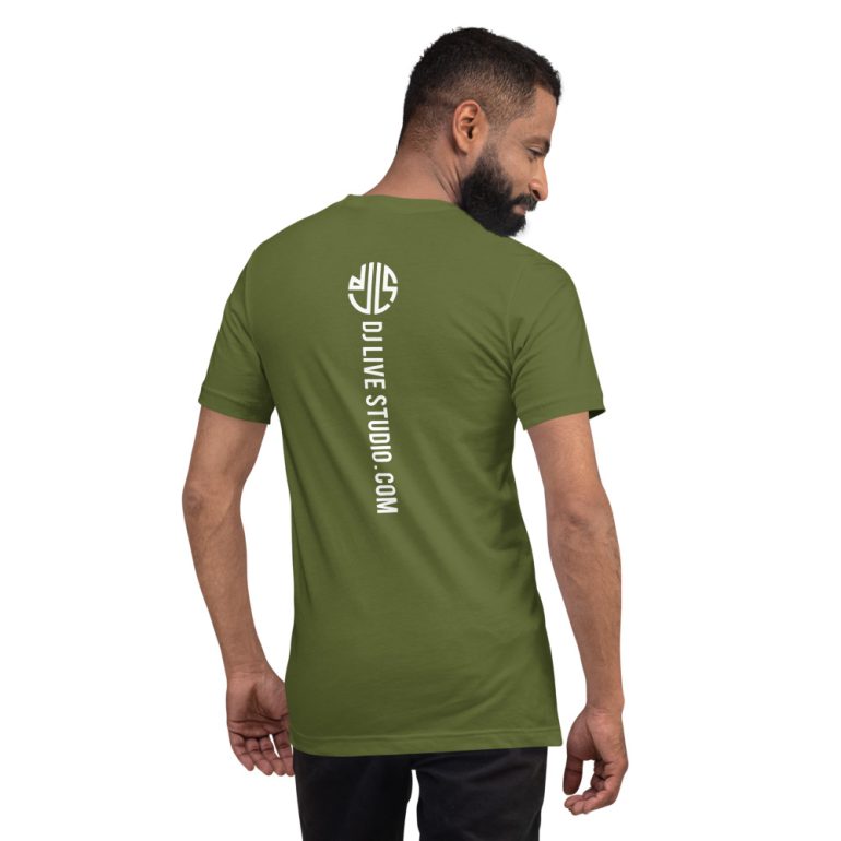 One Lap to Live with DJLS logo in back Short-sleeve unisex t-shirt - Image 22