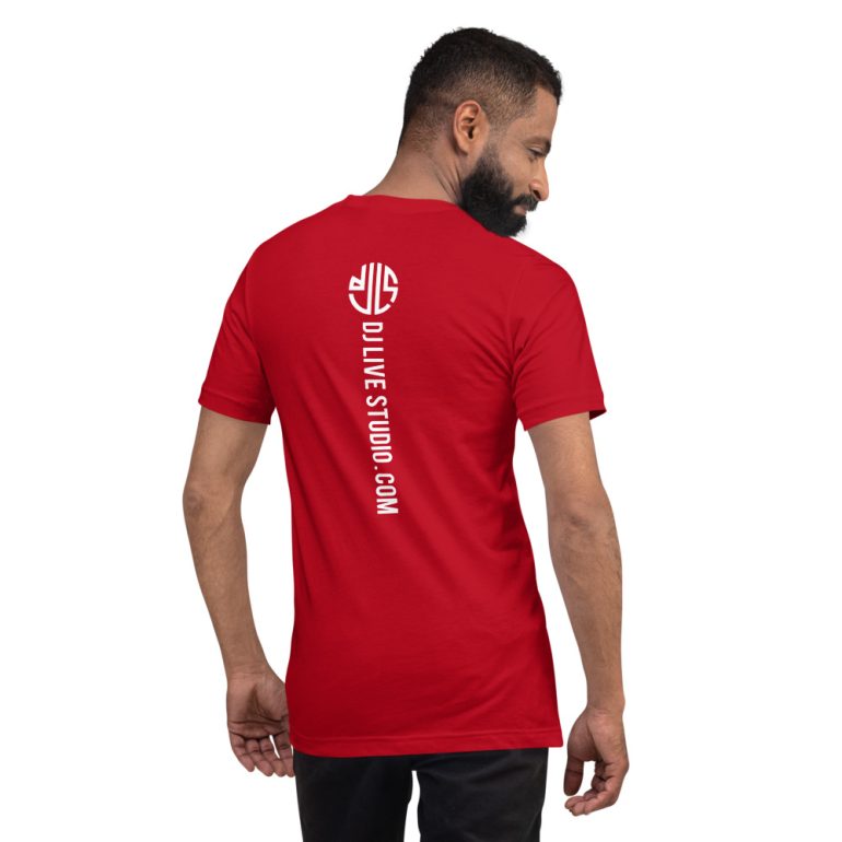 One Lap to Live with DJLS logo in back Short-sleeve unisex t-shirt - Image 8