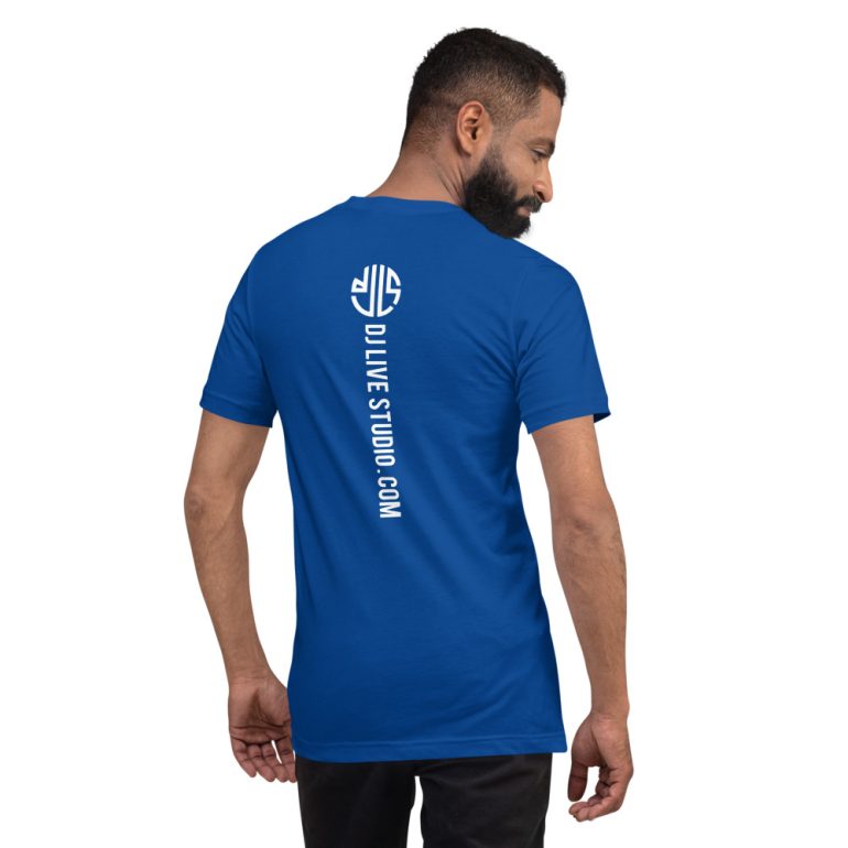 One Lap to Live with DJLS logo in back Short-sleeve unisex t-shirt - Image 16