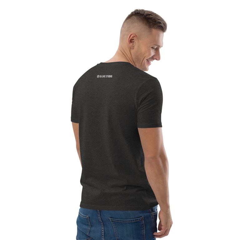 Move Forward #thedjlife with back DJLS logo Unisex organic cotton t-shirt - Image 24