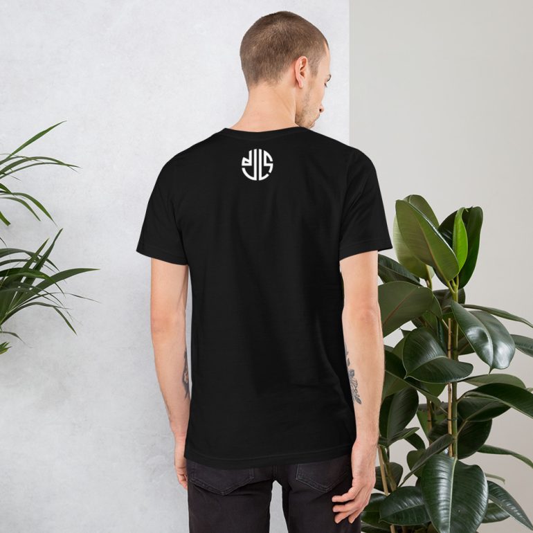 #thedjlife and DJLS logo Unisex t-shirt - Image 4