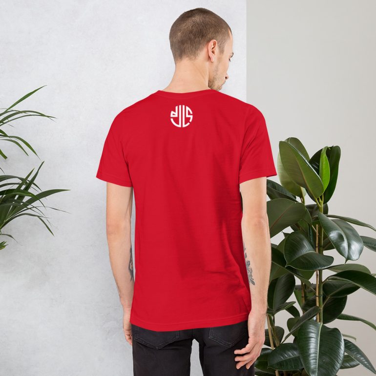 #thedjlife and DJLS logo Unisex t-shirt - Image 6